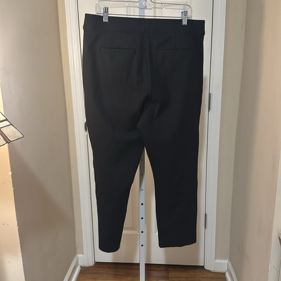 Soft Surroundings Black Straight Leg Pants High-Waisted - Picture 5 of 5